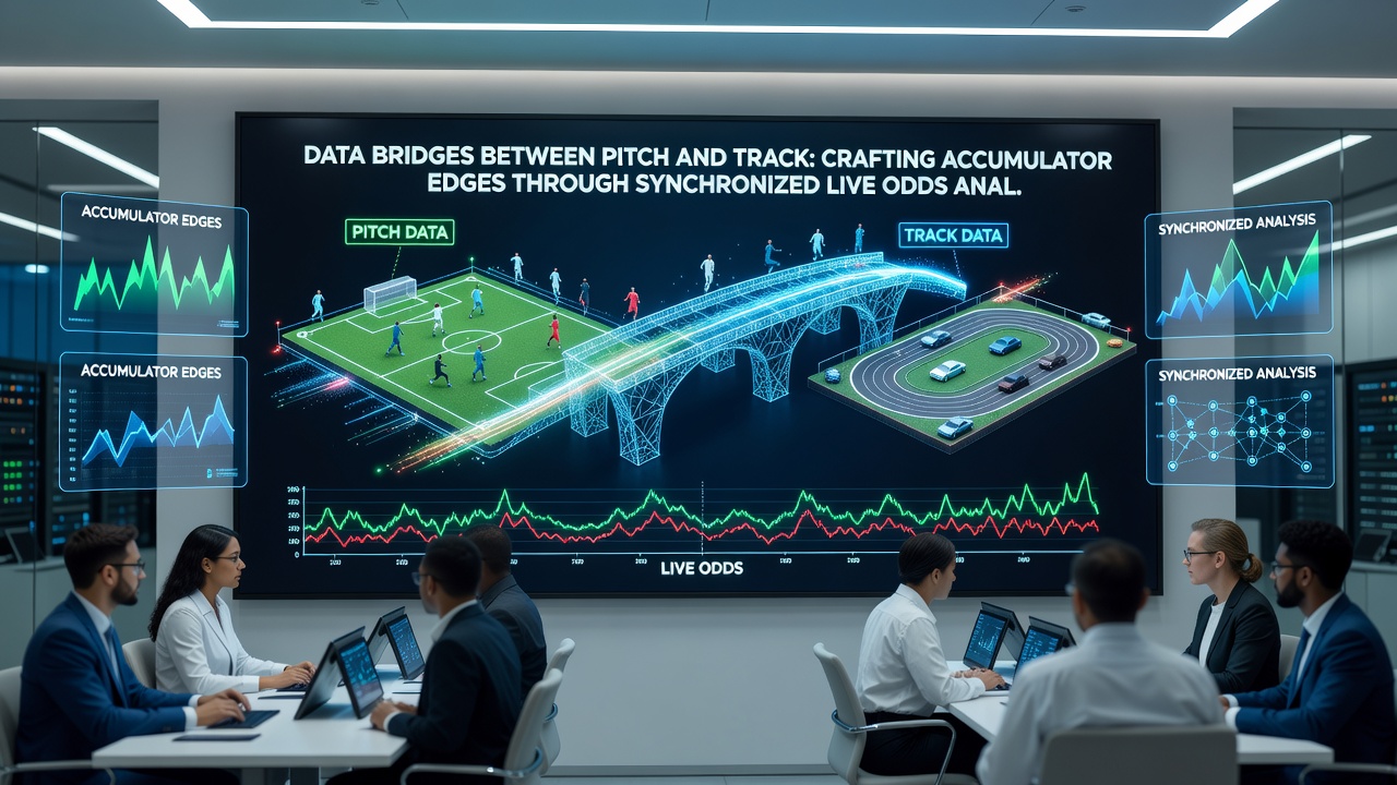 Dashboard view showing real-time odds synchronization between soccer match data and horse racing results