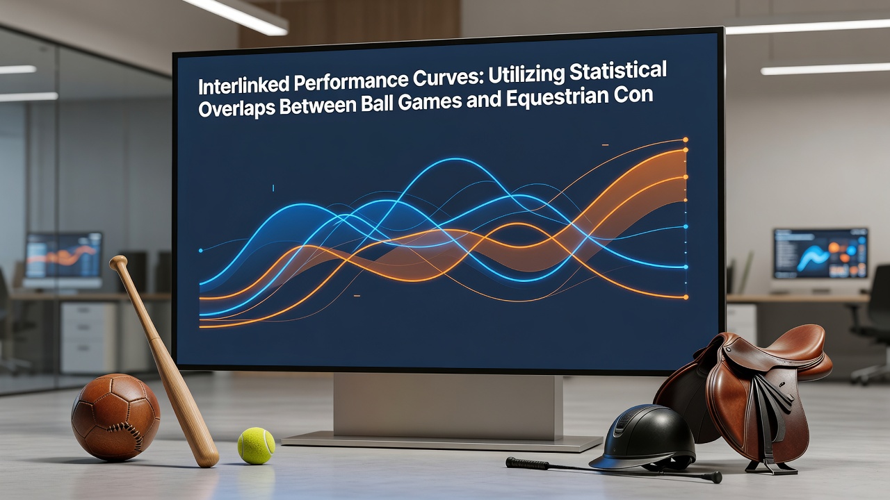 Data visualization of statistical overlaps between ball game and horse racing performance metrics for betting strategies
